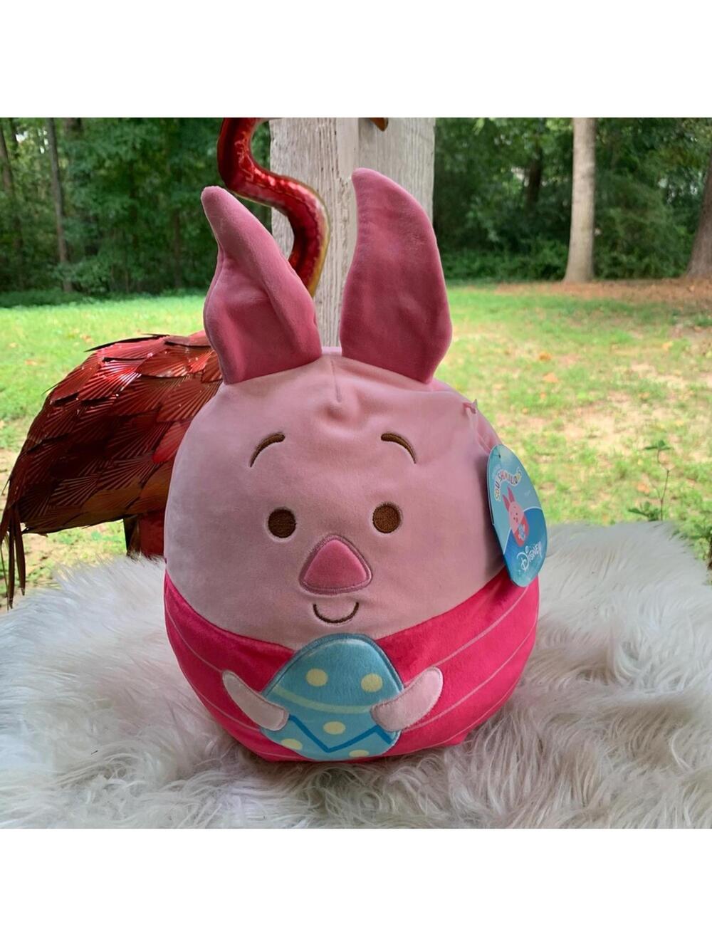 Squishmallows 10” Disney Winnie the Pooh Piglet Easter Basket Egg Plush